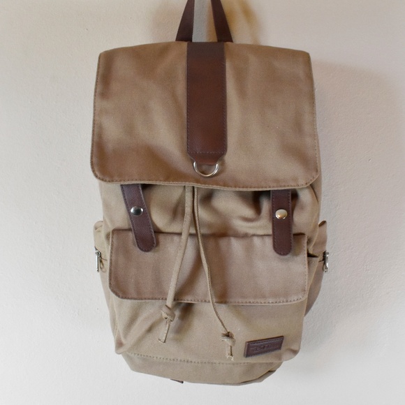bella russo canvas backpack